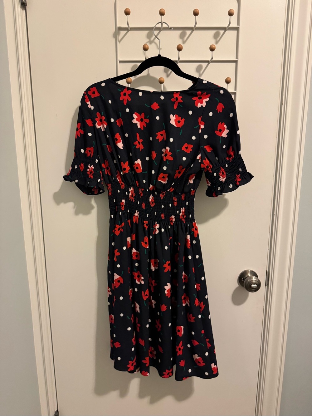 kate spade Midi Dress with Red Floral Print